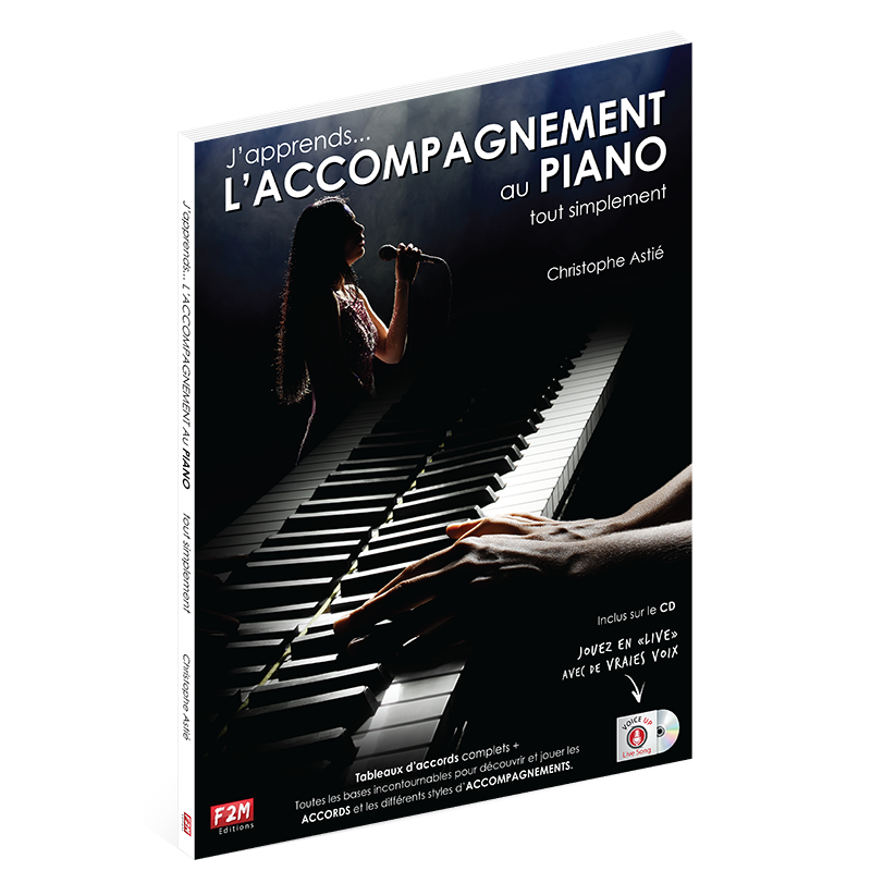 Librairie Musicale J'apprends L'accompagnement Au Piano - Macca Music