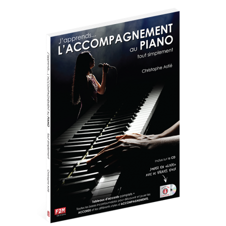 Librairie Musicale J'apprends L'accompagnement Au Piano - Macca Music
