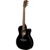 Guitare folk électroacoustique LAG T118ASCE-BLS - Macca Music