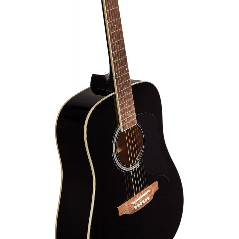 Guitare Acoustique EKO Ranger 6 Black - Macca Music