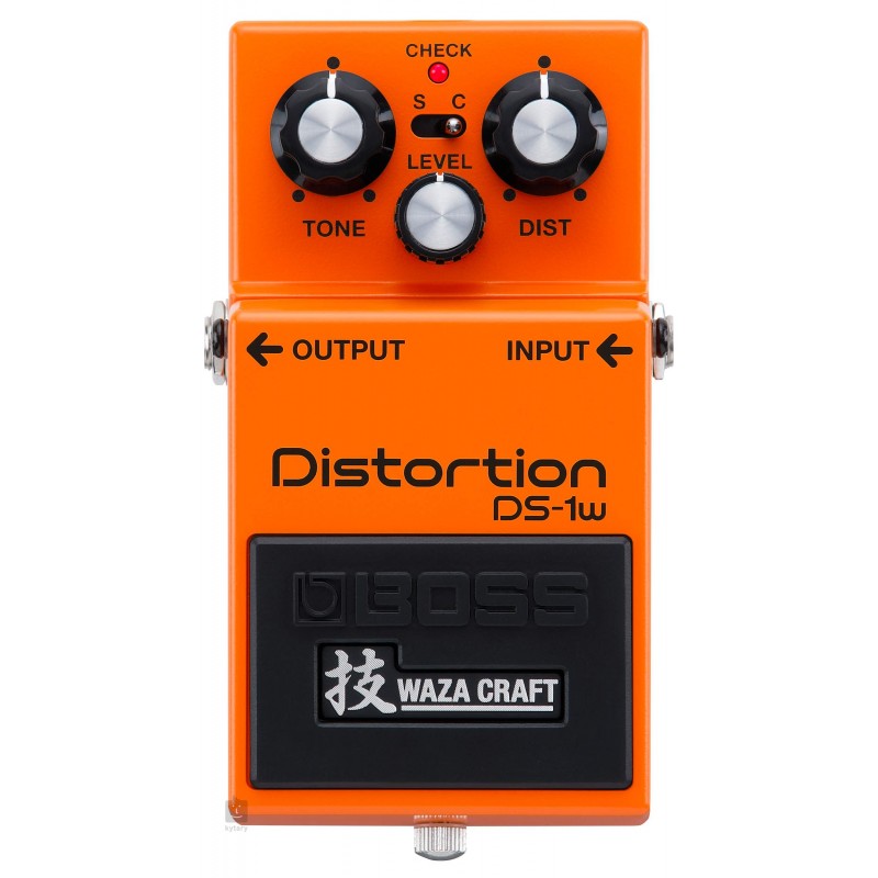Pédale d'Effet Distortion Guitare BOSS DS-1W Japan - Macca Music
