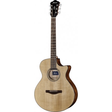 Guitare Baritone Electro-Acoustique IBANEZ AE275BT-LGS - Macca Music