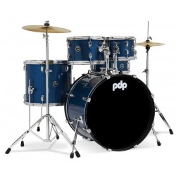 Batterie Acoustique PDP Center Stage Blue Sparkle Set - Macca Music