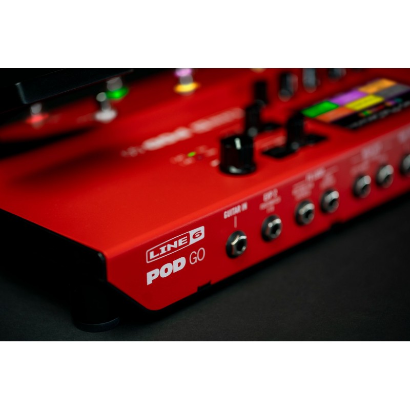 Multi-Effet LINE 6 POD GO Red Edition - Macca Music