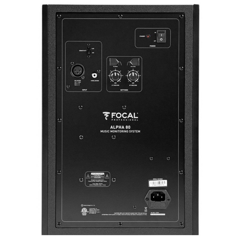 Enceinte monitoring de studio FOCAL ALPHA 80