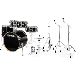 Batterie Acoustique Avec Hardware YAMAHA Stage Custom Standard Set BR - Macca Music