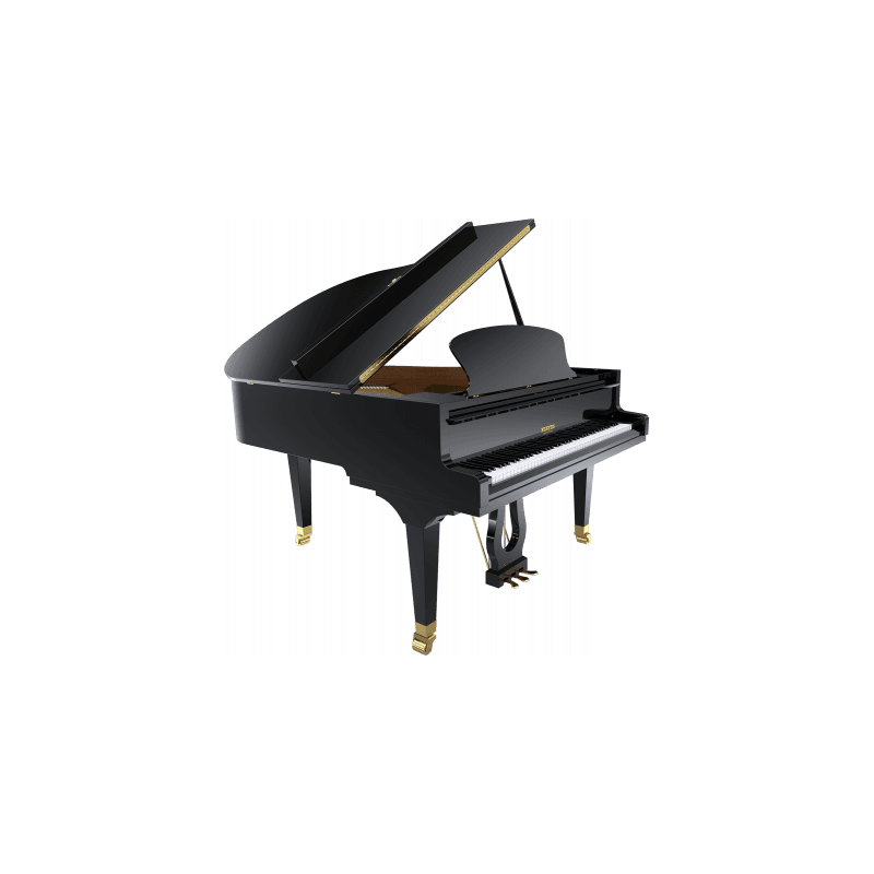 Piano Quart de Queue PLEYEL P170 Noir Brillant - Macca Music