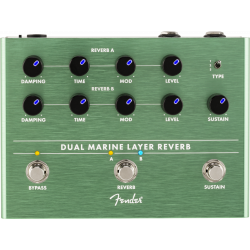 Fender Pédale D'Effet Double Reverb Dual Marine Layer Reverb - Macca Music