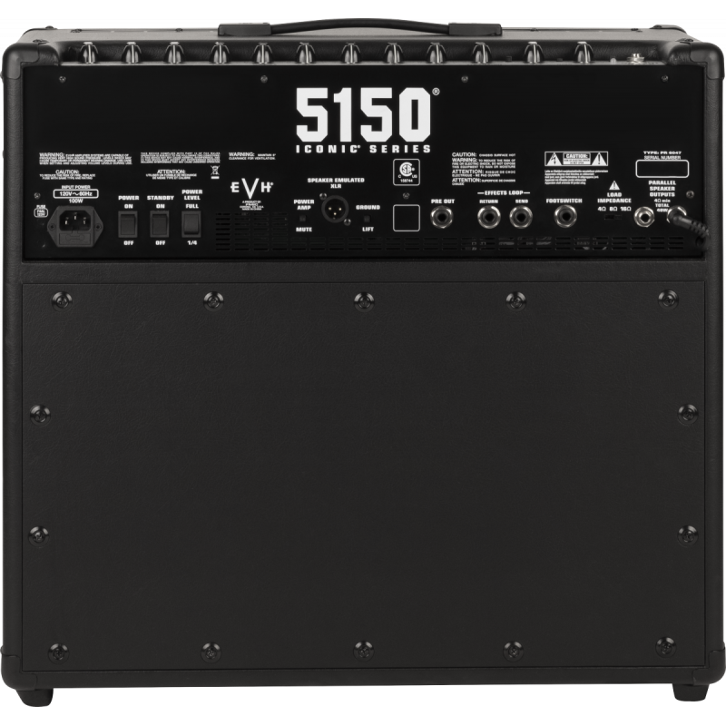 Ampli à Lampes EVH 5150 Iconic Series 40W - Macca Music