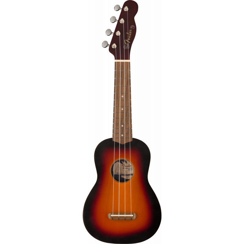Ukulele FENDER Venice Soprano 2 Tone Sunburst - Macca Music