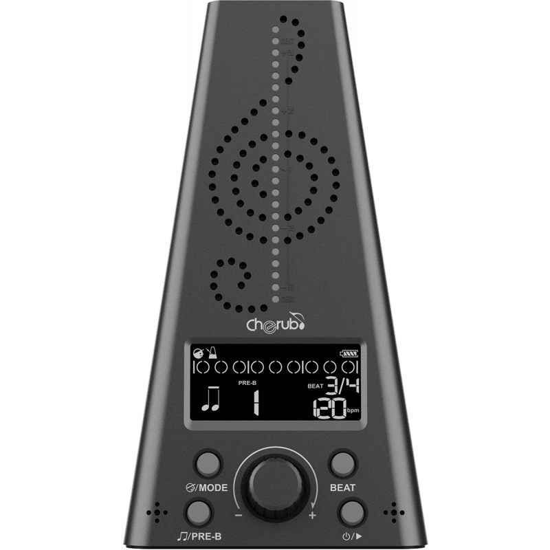 Métronome/Accordeur CHERUB WMT-230-BLK - Macca Music