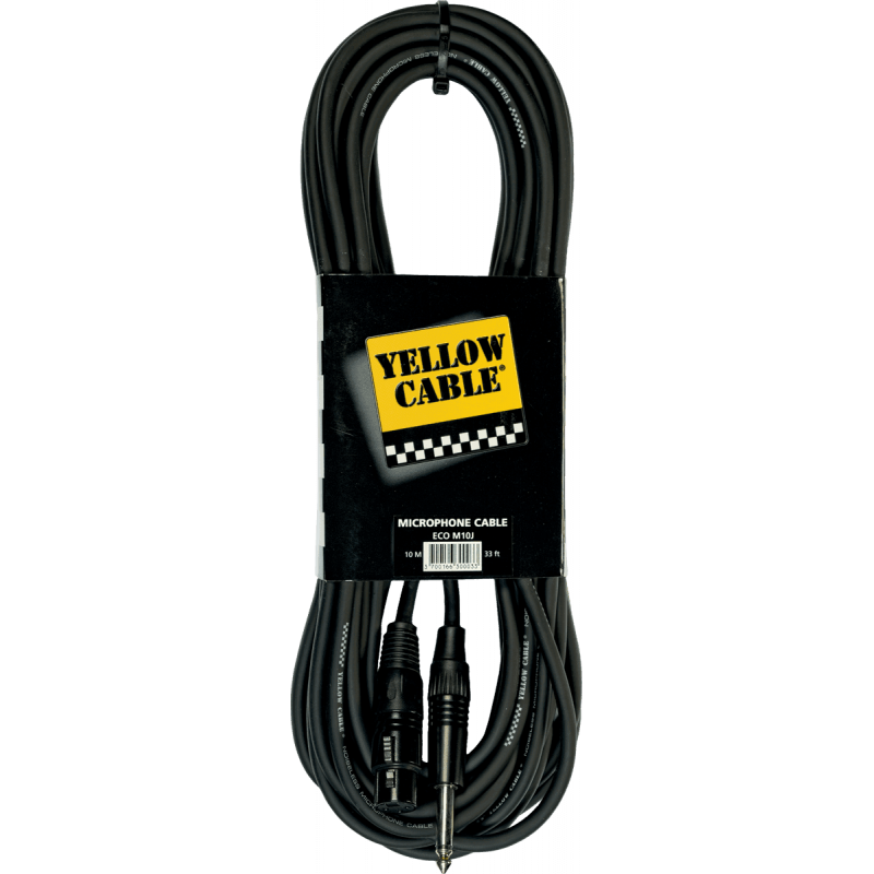 Câble Jack/Jack YELLOW CABLE M10J - Macca Music
