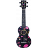 Ukulele Soprano + housse MAHALO Coeurs et Fleurs - Macca Music