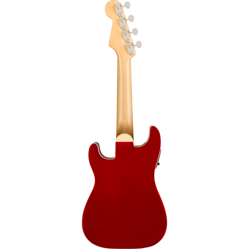 Ukulélé Electro Acoustique FENDER Fullerton Stratocaster Uke Candy Apple Red - Macca Music