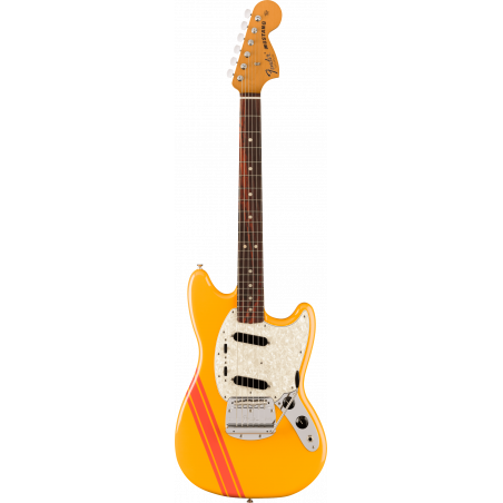 Guitare électrique Fender Vintera II '70s Competition Mustang Orange - Macca Music