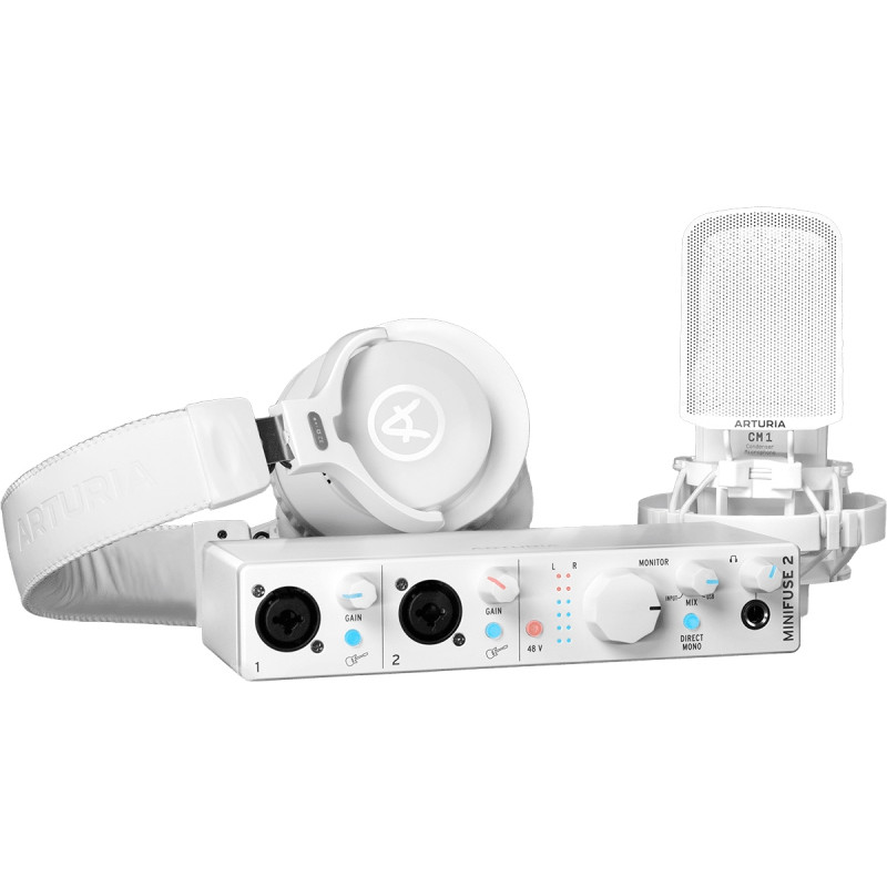 Bundle Home Studio ARTURIA Minifuse2 White - Macca Music