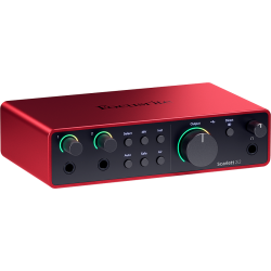 Focusrite Carte Son Scarlett 2I2 G4 - Macca Music