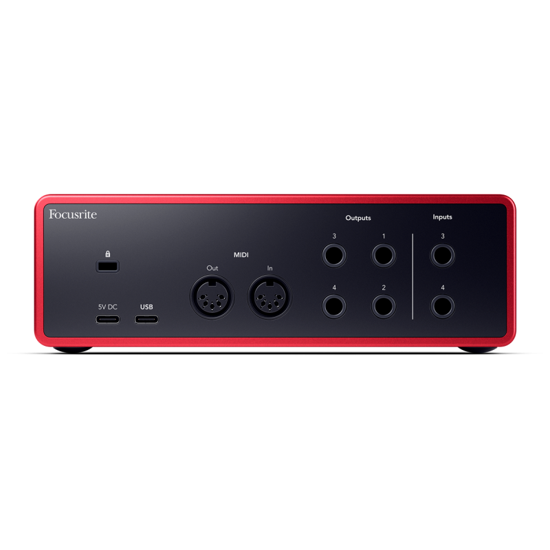Carte Son FOCUSRITE Scarlett 4i4 G4 - Macca Music