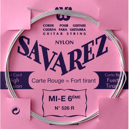SAVAREZ CORDE MI6 ROUGE