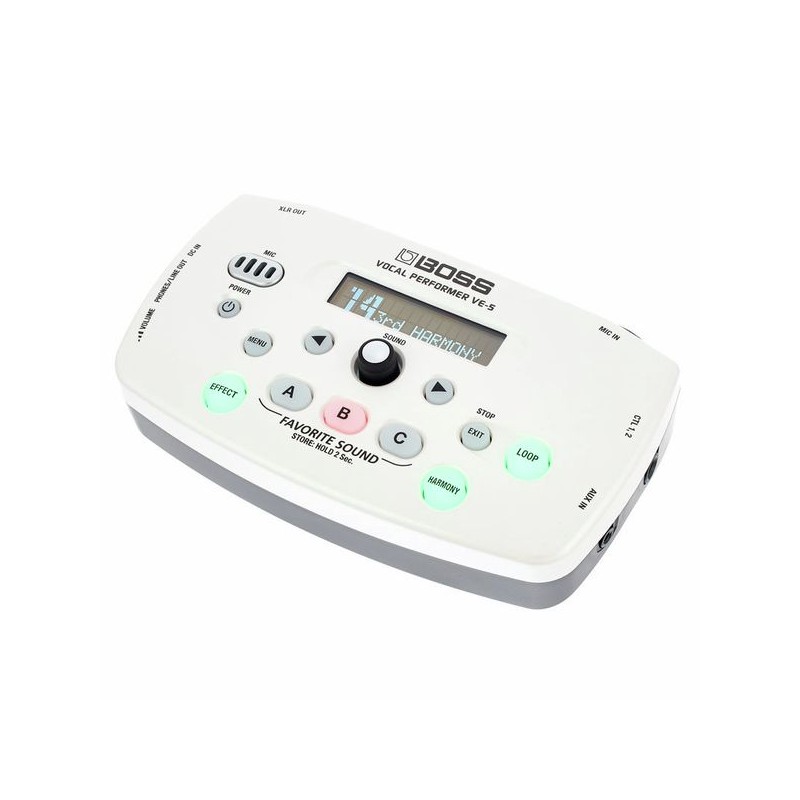 BOSS VOCAL PERFORMER VE-5-WH - Macca Music
