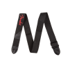 Sangle Pour Guitare Et Basse FENDER Logo Straps Red - Macca Music