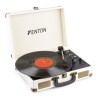 Platine Vinyle FENTON RP115 Crème  - Macca Music
