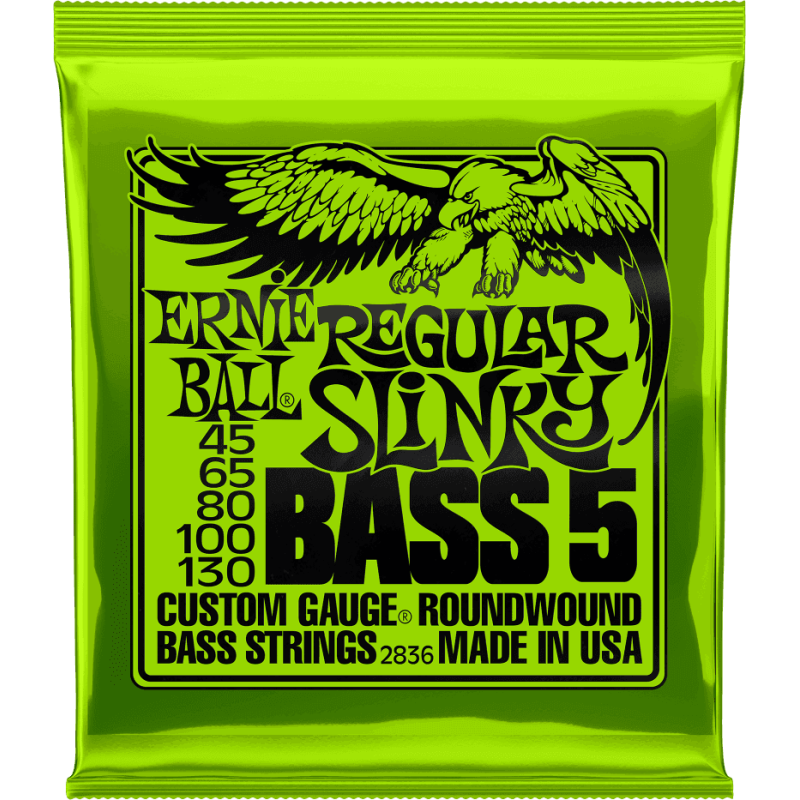 Cordes Basse Electrique 5 Cordes ERNIE BALL 2836 - Macca Music