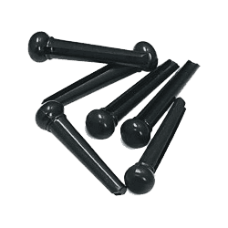 Chevilles Pour Guitare Acoustique YELLOW PARTS ADI-EZ1410B Black - Macca Music