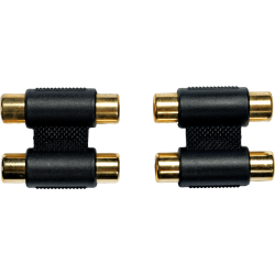 Adaptateur YELLOW CABLE RCA Mâles ECO AD15 - Macca Music