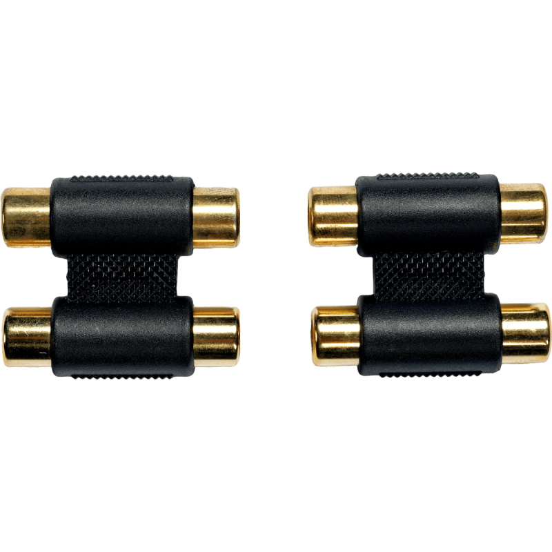 Adaptateur YELLOW CABLE RCA Mâles ECO AD15 - Macca Music