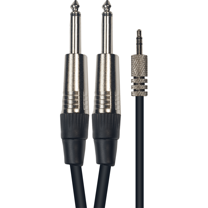 Câble Jack Stéréo - Mini Jack YELLOW CABLE ECO K07M-3 - Macca Music