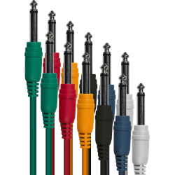 Lot De 6 Câbles Patchs YELLOW CABLE ECO P060-6 - Macca Music