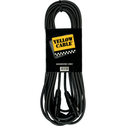 Câble XLR/XLR YELLOW CABLE ECO M20X - Macca Music