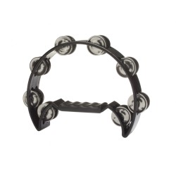 Stagg Tambourin Demi-Lune en Plastique avec 16 Cymbalettes