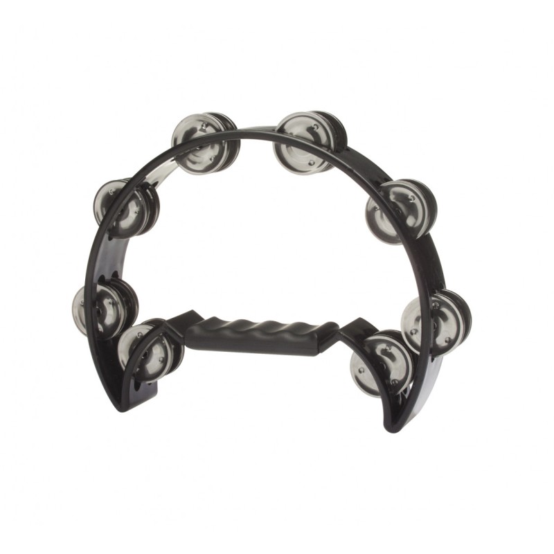 Stagg Tambourin Demi-Lune en Plastique avec 16 Cymbalettes