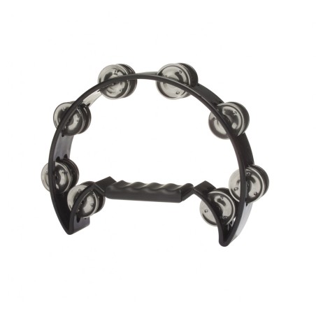 Stagg Tambourin Demi-Lune en Plastique avec 16 Cymbalettes