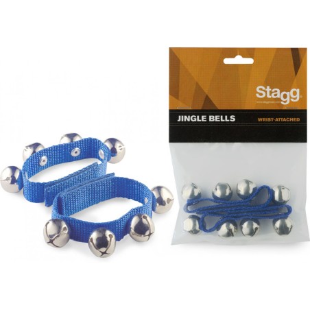 STAGG BRACELETS E CLOCHES (2 PIÉCES) - 4 CLOCHES PAR BRACELE