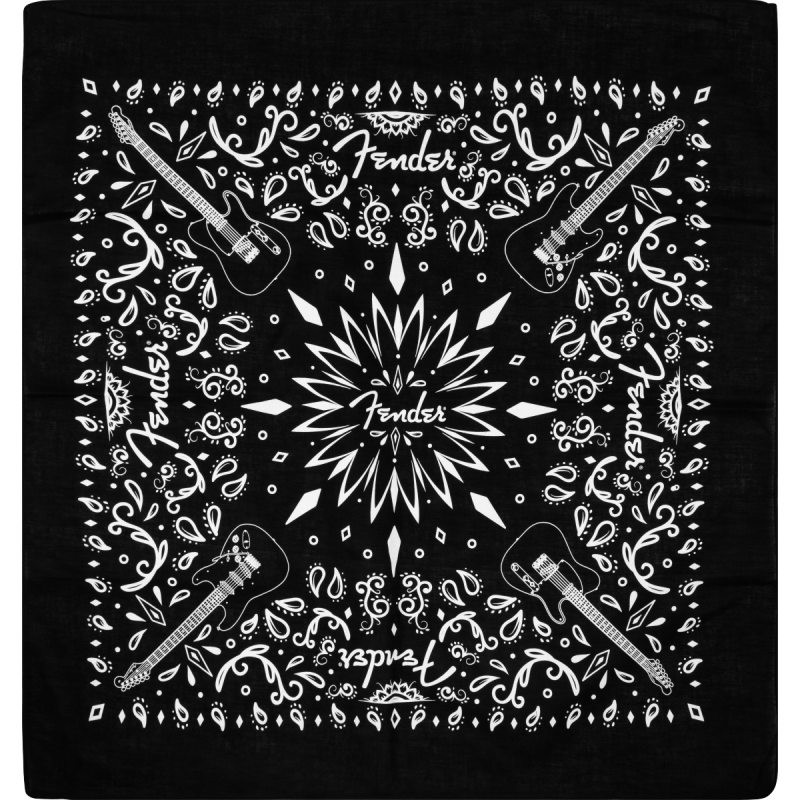 Bandana FENDER Noir 2020 - Macca Music