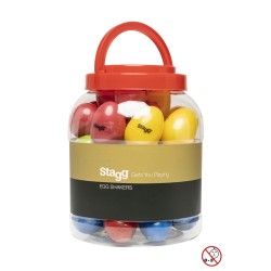 STAGG EGG SHAKERS EN PLASTIQUE