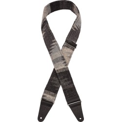 Sangle Pour Guitare Et Basse FENDER Zion Strap Grey - Macca Music