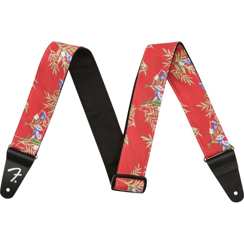 Sangle Pour Guitare Et Basse FENDER Hawaiian Straps - Macca Music