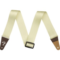 Sangle Pour Guitare Et Basse FENDER Am Pro Seat Belt Strap OLW - Macca Music