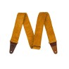 Sangle Pour Guitare Et Basse FENDER Corduroy Straps Blaze Gold - Macca Music
