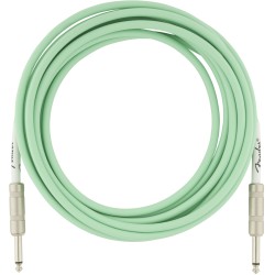 Câble Instrument FENDER Original Series Surf Green 4.5m - Macca Music