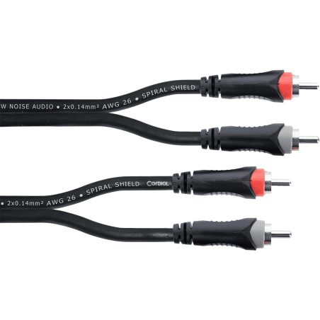 Câble CORDIAL RCA/RCA 3M EU3CC - Macca Music