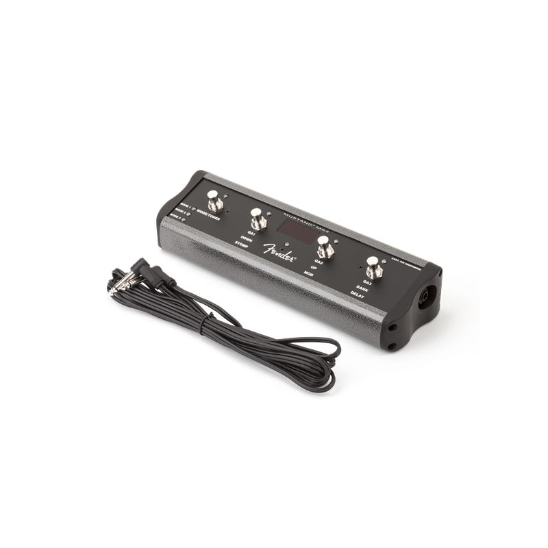 Footswitch FENDER 4-Button Mustang Series - Macca Music
