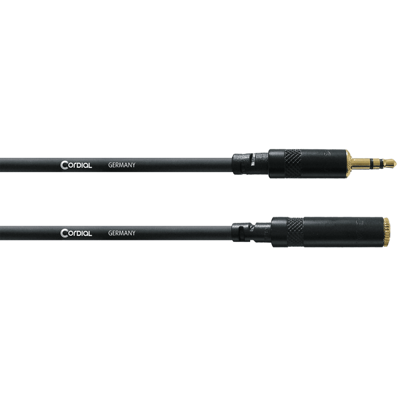 Câble Rallonge Minijack CORDIAL CFS3WY - Macca Music