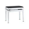 Banquette Piano Deluxe GEWA Blanc Brillant - Macca Music