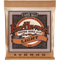 Cordes Pour Guitare Acoustique ERNIE BALL Earthwood PH 11-52 - Macca Music