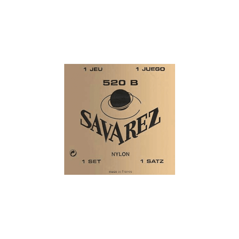 Jeu de Corde Pour Guitare Classique SAVAREZ 520B